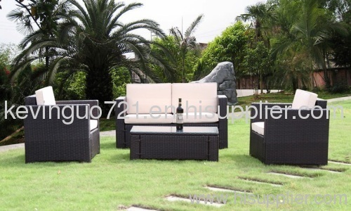 Outdoor Rattan Patio Garden Sofa Set