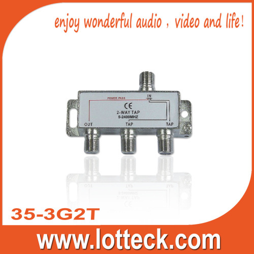 5-2400MHz LOTTECK 35-3G2T 2-WAY TAP