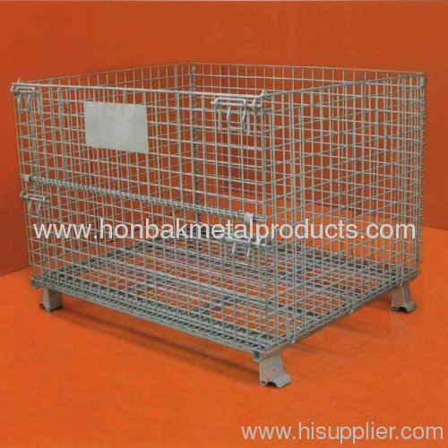 steel mesh storage bins