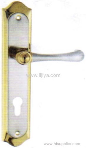 european door handle lock