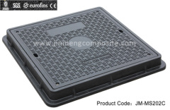 EN 124 C250 Sealed Rectangle Composite Manhole Cover and Frame