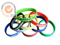 Promo Silicone & Rubber Wrist Band with Printed