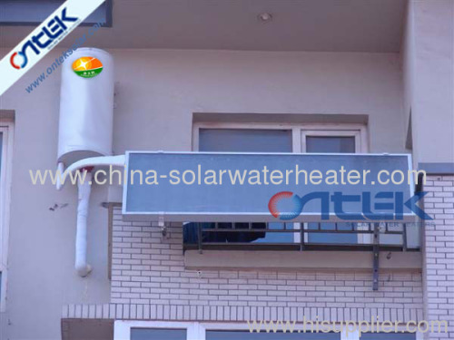 balcony wall type solar water heater, flat panel type 100L to 250L water heater