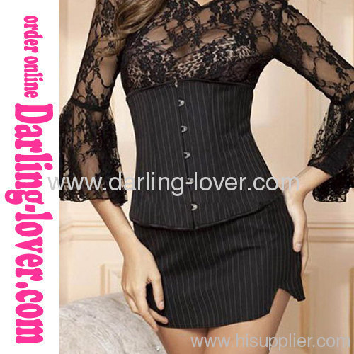 Office Lady Undebust Corset with Dress
