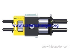 non stop working hydraulic screen changer