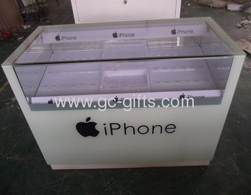 Customized glass show cases for smartphones