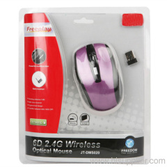 2AAA batteries 3d cute wireless freedom mouse