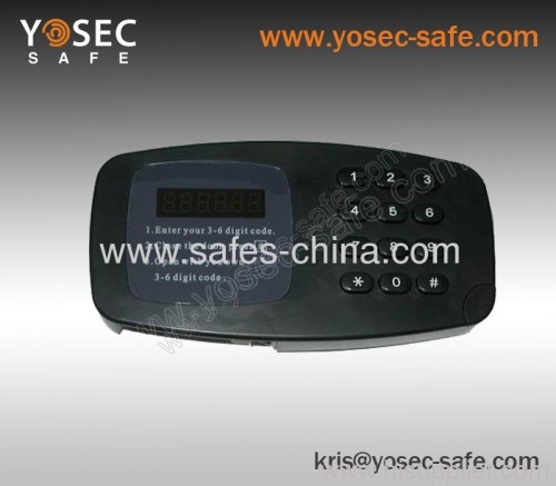 Digital keypad hotel safe lock /electronic lock safe parts
