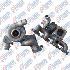 2S7Q-6K682-AC 2S7Q-6K682-AD 3S7Q-6K682-AF Turbo Charger