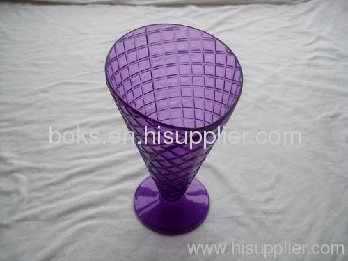 purple popular plastic ice cream cups