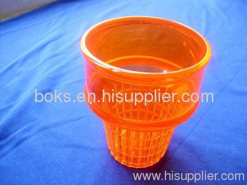 durable custom plastic ice cream cups