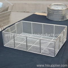 stainless steel filter basket/galvanized filter basket