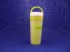 plastic double wall vacuum cup with handle