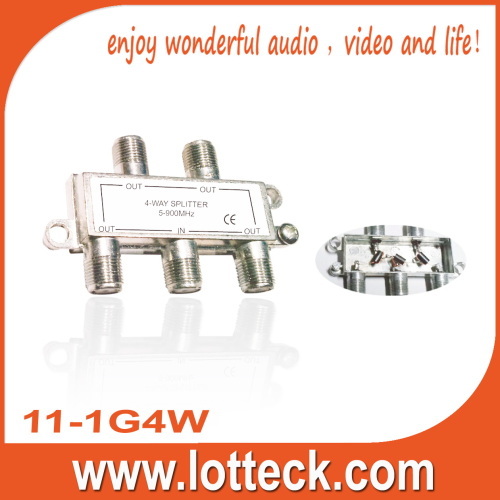 5-900MHZ CE APPROVED 11-1G4W 4-way splitter