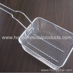 stainless steel kitchen wire mesh basket