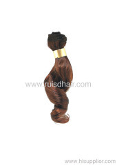 100g/pc machine made hair weft/weaving