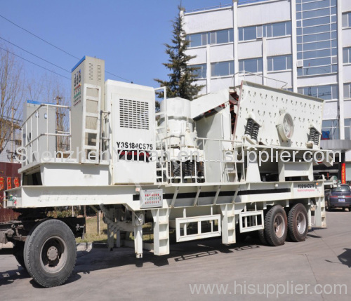 2013 High Efficiency Secondary Cone Crusher+ Screen With Factory price