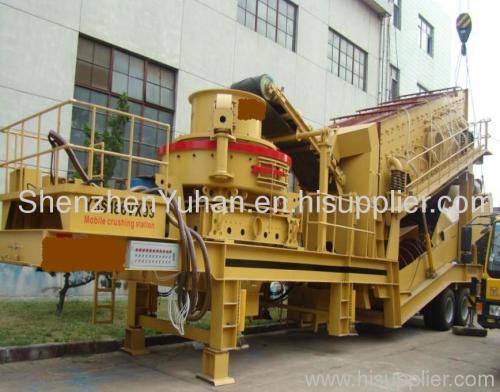 2013 New Mobile Vertical Shaft Impact Crusher