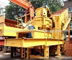 2013 High Technology Mobile Vertical Shaft Impact Crusher with good price