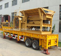 International Unique Mobile Primary Jaw Crusher With Large Productivity