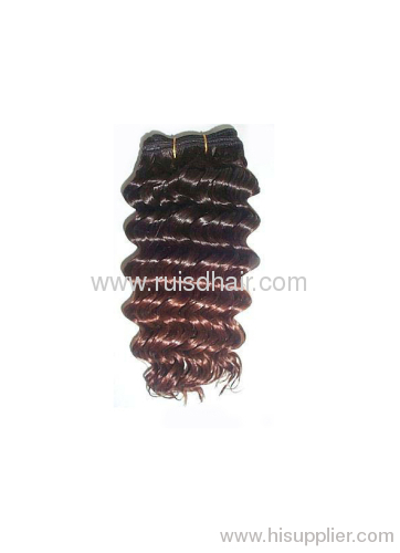 water wave machine made hair weft