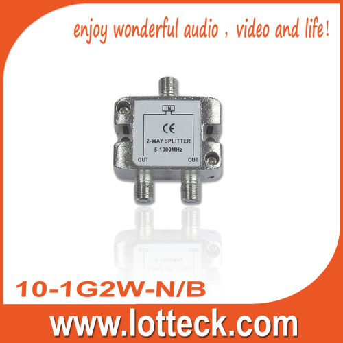 SATV USE 3.5-4.2dB Insertion Loss 2-way Splitter