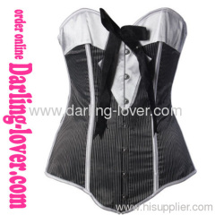 Sexy Stripe New Overbust Corset