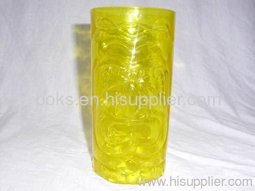 yellow durable eco-friendly plastic water cups
