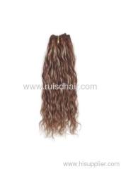 100% Brazilian Human Remy Curly Machine Made Hair Weft