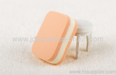 Eco-friendly Three layers Rectangle Cosmetic Sponge