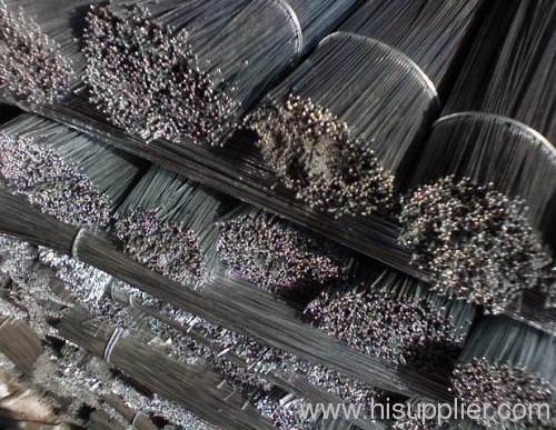 Black Straightened Cut Wire