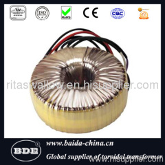 toroidal single phase power transformer