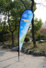 teardrop flag,beach flag,flying banner