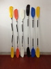 kayak paddle canoe paddle PP and aluminum alloy material