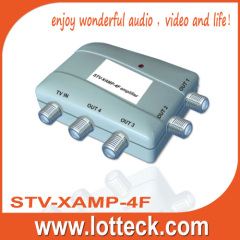 47-862MHZ Frequency Range 4 outputs COMPACT AMPLIFIER