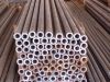 hot rolled seamless steel pipe with plastic cap and black paint