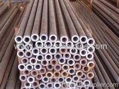 hot rolled seamless steel pipe with plastic cap and black paint