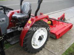 wheeled Tractor with slasher