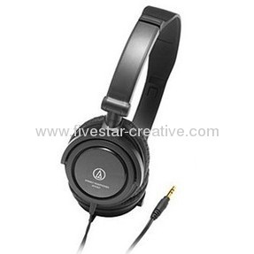 Audio Technica ATH-SJ1 Headphone Headsets in Black
