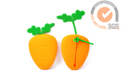 Colorful Silicone carrot Key case & key bags in Promo