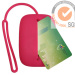 Promo Colorful Silicone Key case in cute shape in Red