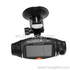 2.7'' Dual Camera VGA Car DVR with GPS&G-Sensor