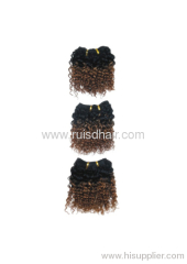 human hair Machined Made Remy Human Hair Weft