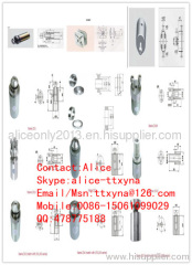 stainless steel glass wall connector