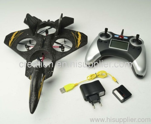2.4G 4CH 4-rotors RC helicopter EPP material for damage protection F22