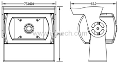 Reverse camera for taxi security system