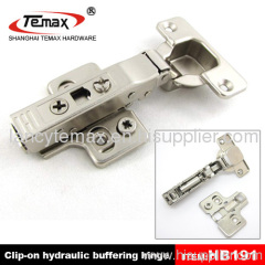 Hydraulic hinges for doors and cabinets