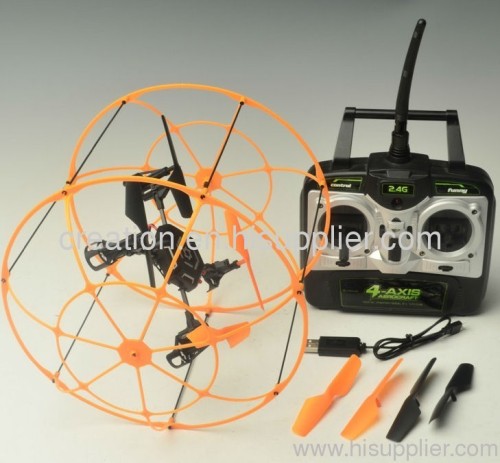 2.4G R/C UFO with wall climbing function