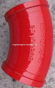 45 Degree Concrete Pipe Elbow For Puztmeister Boom Truck
