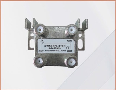 CE Certifcated 1 IN 3 OUT 3-WAY SPLITTER